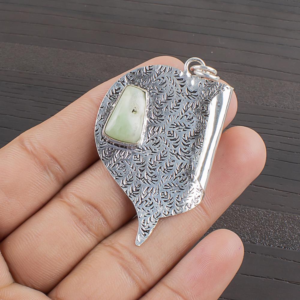 

Natural Aquamarine Gemstone 925 Sterling Silver Jewelry Designer Pendant 2.09 AJP-2419