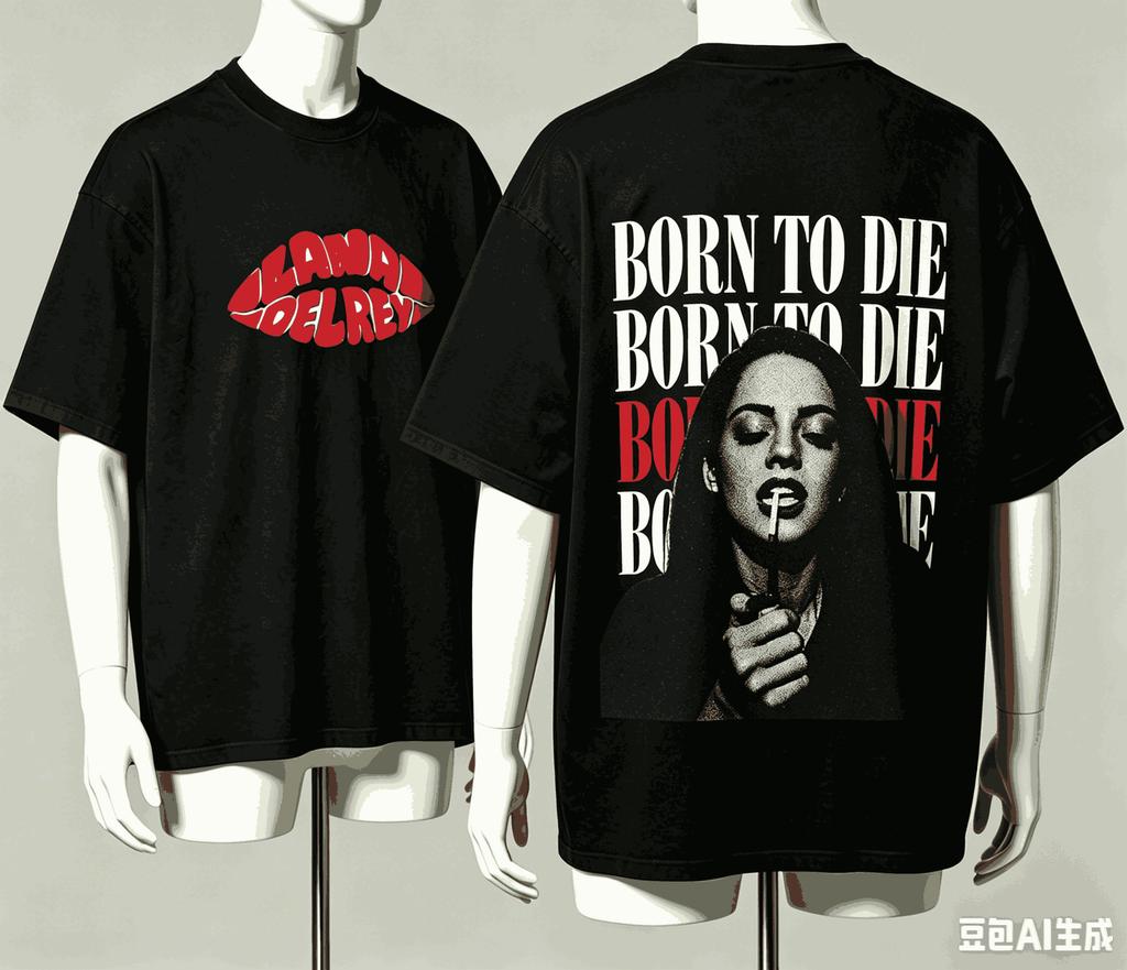Lana Del Rey For Fan Gift Tshirt Unisex Unisex Harajuku Oversized Unisex Short Sleeve Streetwear High Quality Couples Retro Couples