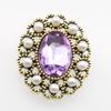 5 stuks 21 * 26 mm Ovale Parel Glas Legering Decoratieve Knoppen Haaraccessoires Kleding Diy Accessoires