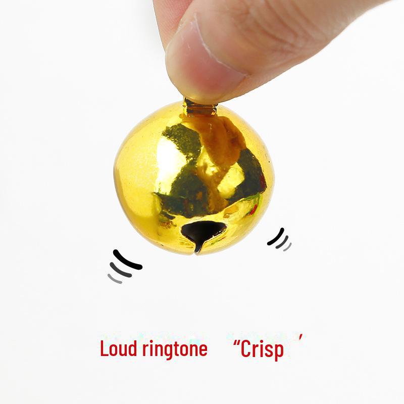 Copper Mini Pet Bells for DIY Jewelry, Necklaces, Bracelets, and Christmas Decorations