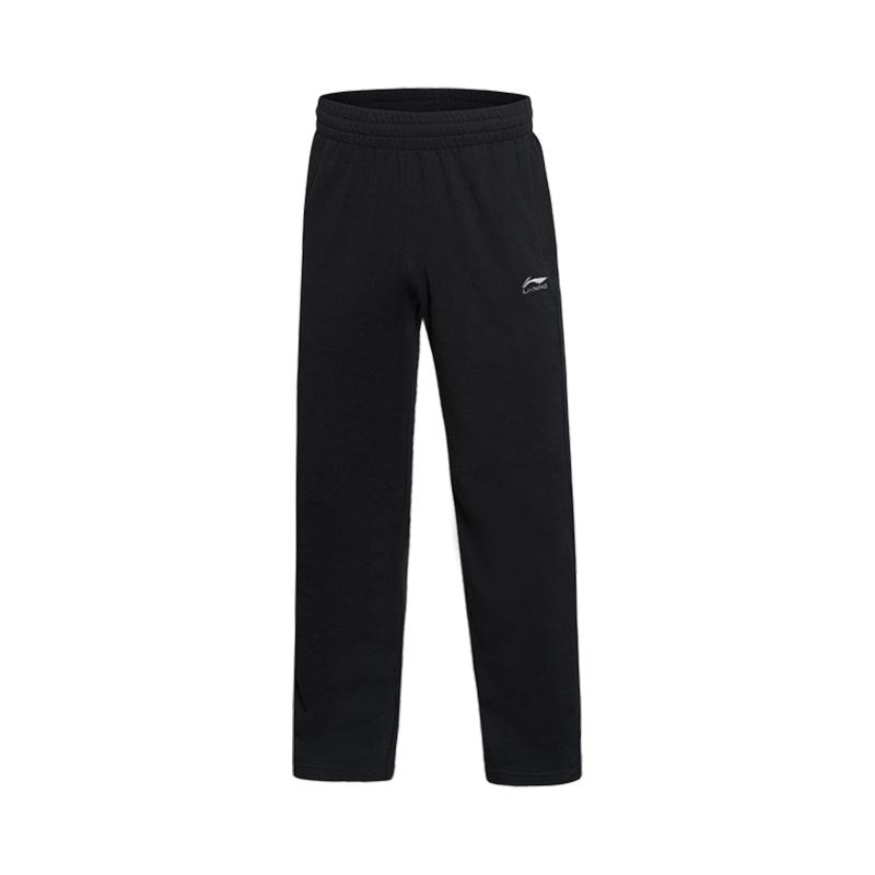 Li-Ning Прямые Свободные Повседневные Вязаные Спортивные Брюки Мужские низ AKLAC03-1 S