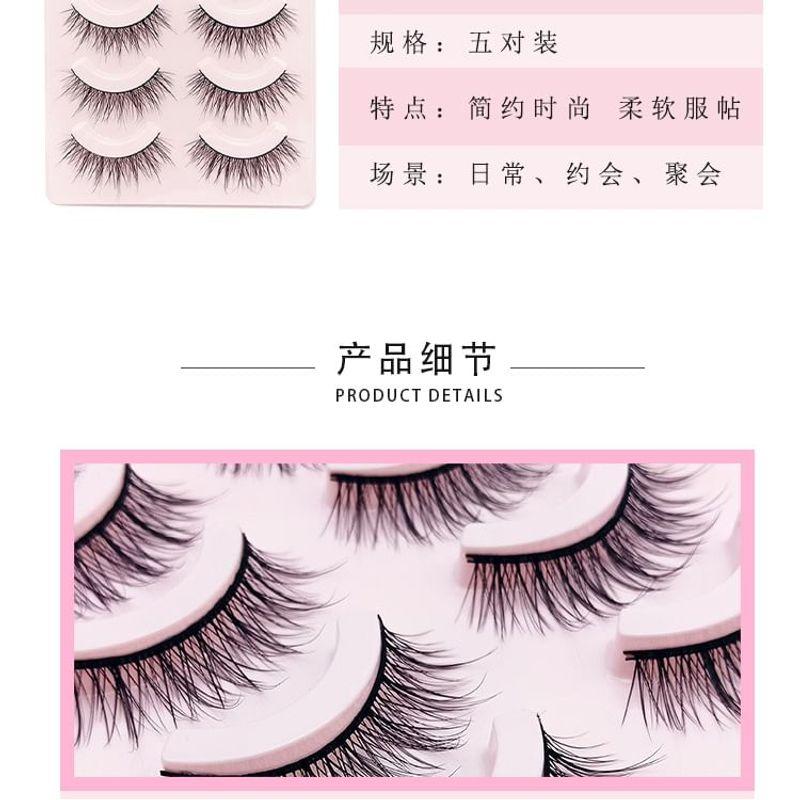 Lashie - Dichtes Multipack Falsche Wimpern
