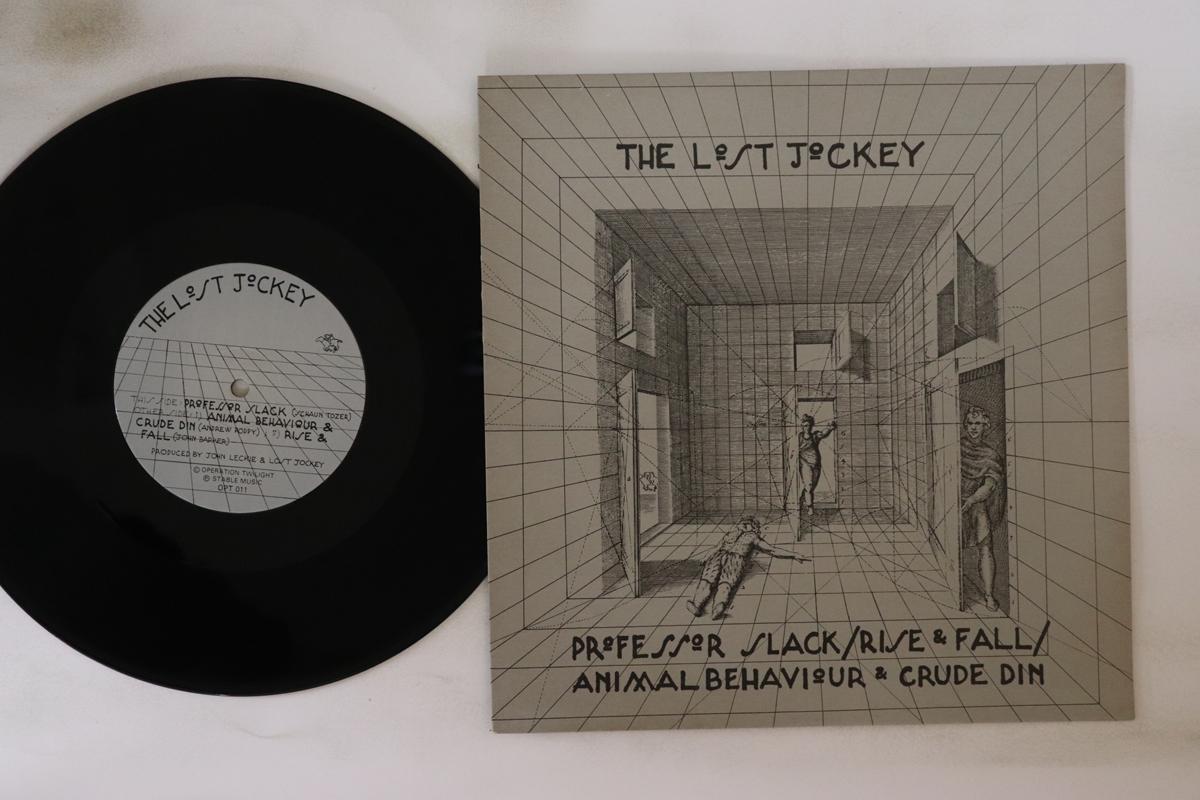 

10inch Record LOST JOCKEY Professor Slack OPT011 OPERATION TWIL 1982 UK Rock Used