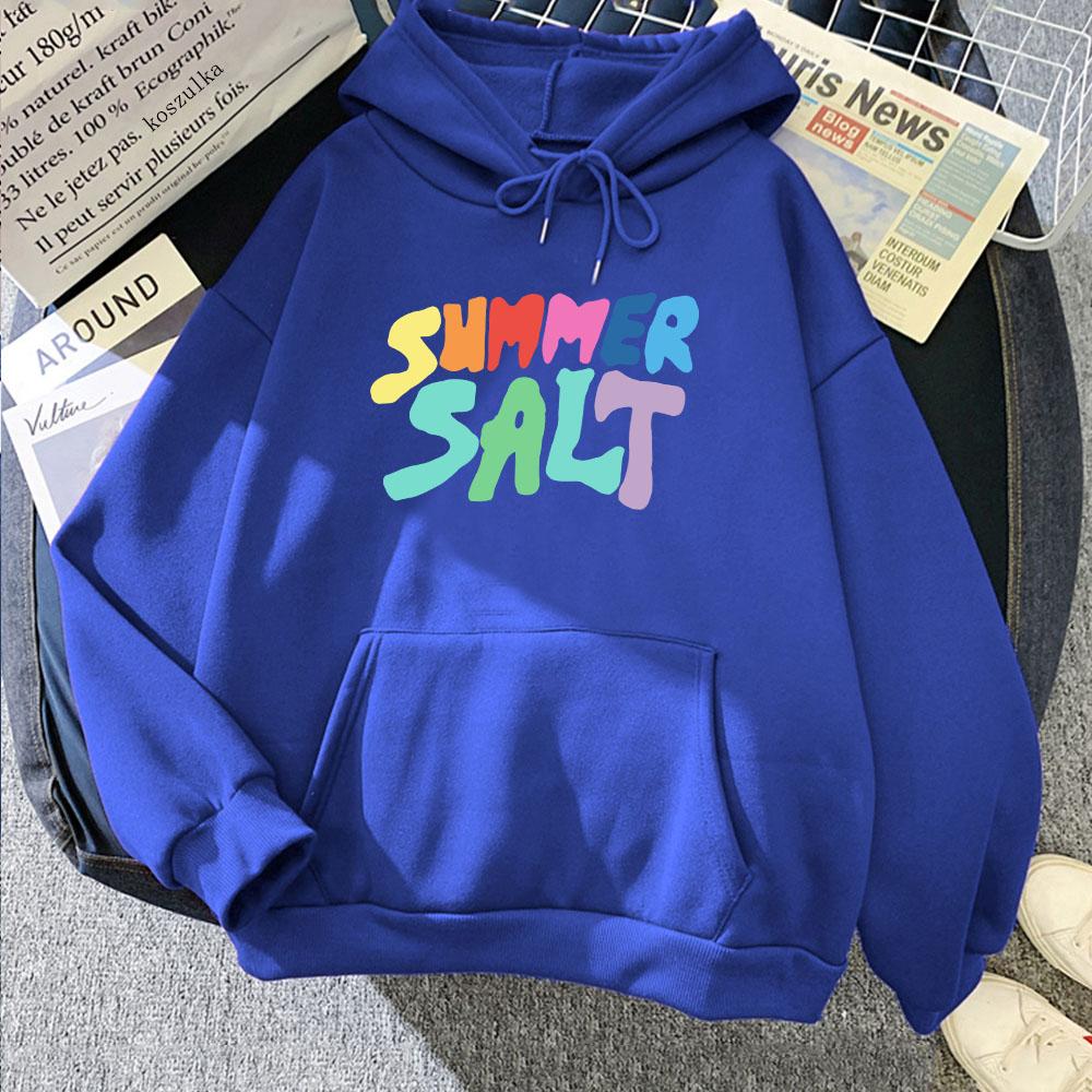 Hip Hop Streetwear Band Summer Salt Hoodies Funny Casual Women Men Hooded Sweatshirts Gothic Clothes Fashion Streetwear