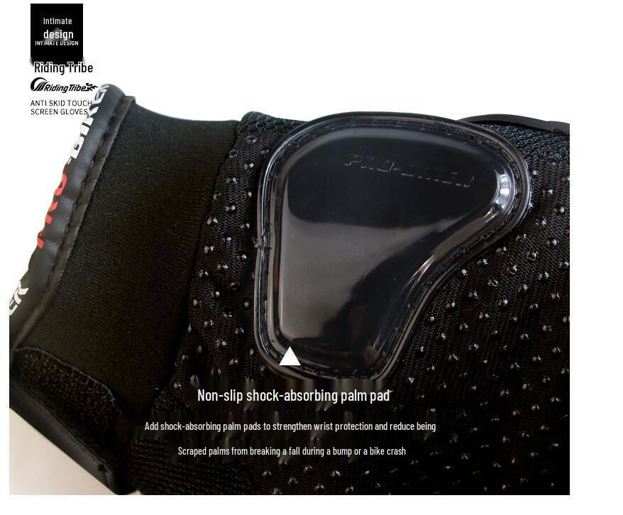 PRO-BIKER Summer Touchscreen Motorcycle Gloves - Anti-Fall, Breathable, Off-Road Riding Gear