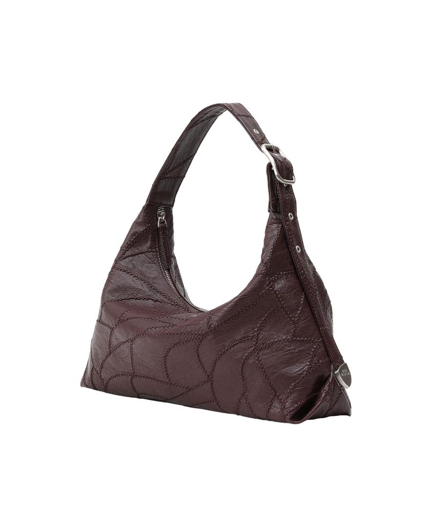 Sand Museum Cactus Hobo Bag Mini [Burgundy]