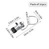 WORTHBUY 10/30pcs Closet Clothes Organizer No Trace Clothespins Clothes Pegs With Hooks Pants Socks Drying Clothes Hangers Clip