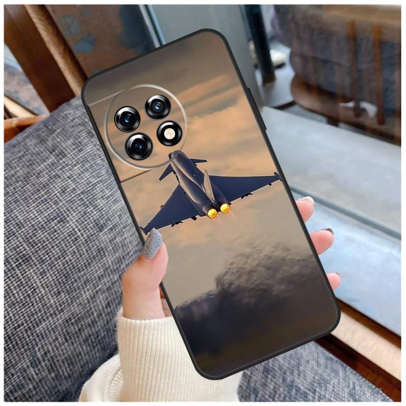 Military Aircraft Warship Fighter Case For OnePlus 13R 13T 12R 10R 10T 15 13 12 11 10 9 Pro Nord 5 CE 2 3 4 Lite N20 N30 Coque