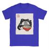 Men Funny Grumpy Frog Ramen Kawaii Ink Painting Japanese T Shirt  Cotton Clothing Funny Short Sleeve Round Collar Tees TShirts