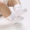 0-2 Years Old Boys and Girls Short Socks Soft Cotton Baby Socks Newborn White Baptism Infant Daily Kindergarten Wear