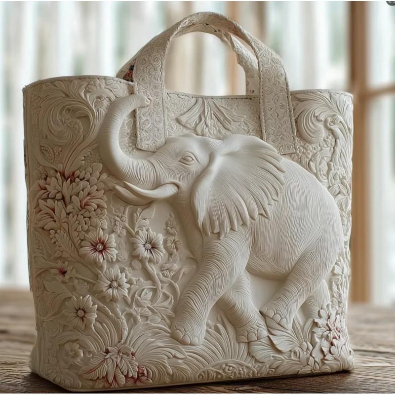 TEMU Womens Fashion Printed Tote Shoulder Bag 600D Oxford Cloth