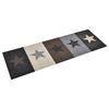 VidaXL Washable Kitchen Rug Stars 60x300 Cm