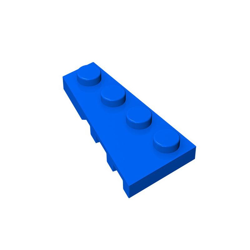 Non-Toxic 10Pcs 41770 2X4 Wedge-Shaped Block Moc Color Loose Parts Compatible With Bricks Diy Children'S Toy Assembly Gift