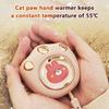 Cute Cat Paw Hand Warmer 500Mah Usb Rechargeable Portable Winter Keep Warm Gadget Pocket Mini Electric Heater Hand Warmer