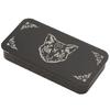 Portable Tarots Card Box Astrologys Divination Storage Case Iron Tarots Card Storage Case for Witches Decoration