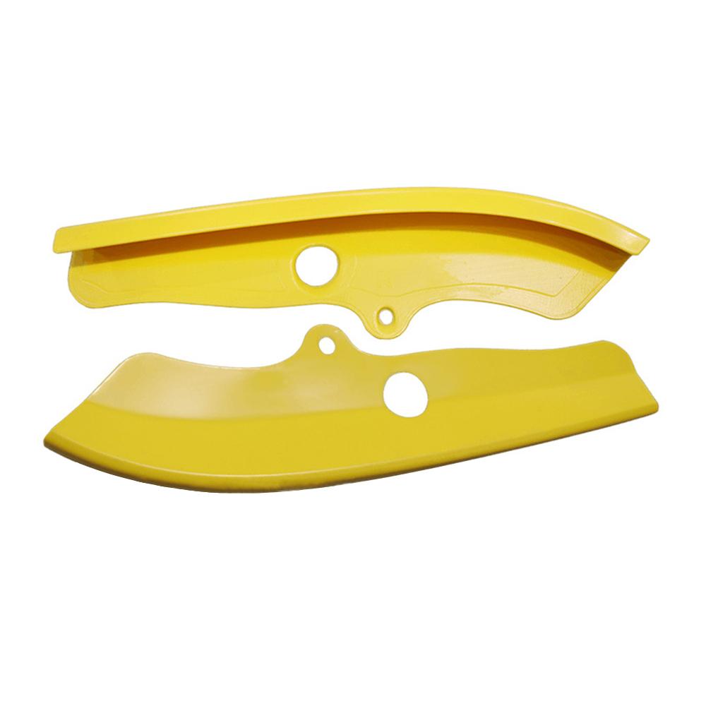 2pcs Front Bumper Splitter Protector Lip Diffuser Spoiler Guard Cover for Dodge Challenger GT TA SRT R/T 392 HEMI Scat Pack