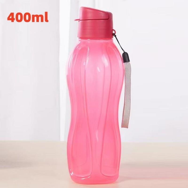 PP Sports Water Bottle 900ML/1L Portable Gym Water Drinking Bottle Outdoor Large Capacity Cup With Rope Leak-Proof Drink Bottle