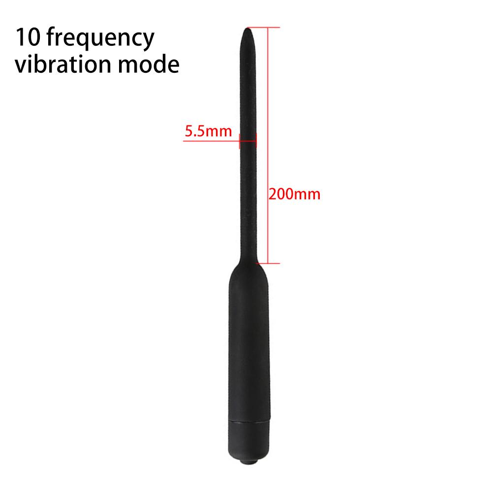 Urethral Sounds Dilator Vibrators for Men Penis Plug Catheter Medical Delay Exerciser Male Masturbator Sex Toys Adults 18 Erotic