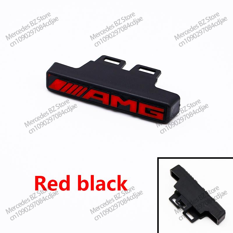 1pc ABS AMG Grill Grille Emblem For AMG Mercedes-Benz W463 W464 W461 G63 G65 Grille Sticker Emblem Badge Sticker Car Accessories