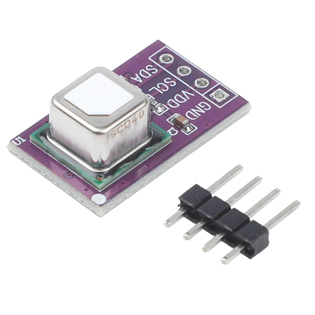SCD40 SCD41 Gas Sensor Module Detects-CO2 Carbon Dioxide Temperature And Humidity In 1 Sensor I2C Communication