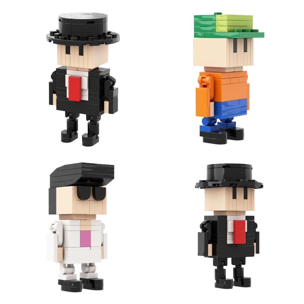 Gobricks Moc Falling Battle Baustein Set Diy Kreatives Spielzubehör Kleinteile Montage Spielzeug Für Jugendliche