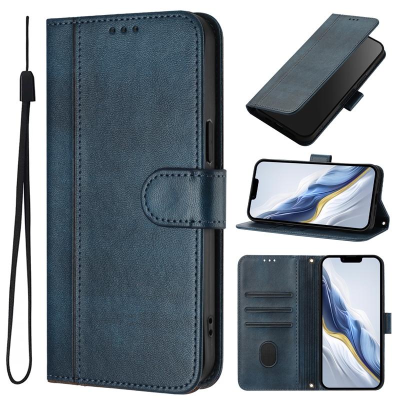 Casing For Realme C11 2021 C12 C15 C17 C20 C21 C21Y C25 C25S C30 C30S C55 4G Leather Wallet Pocket Card Slots Flip Case Cover