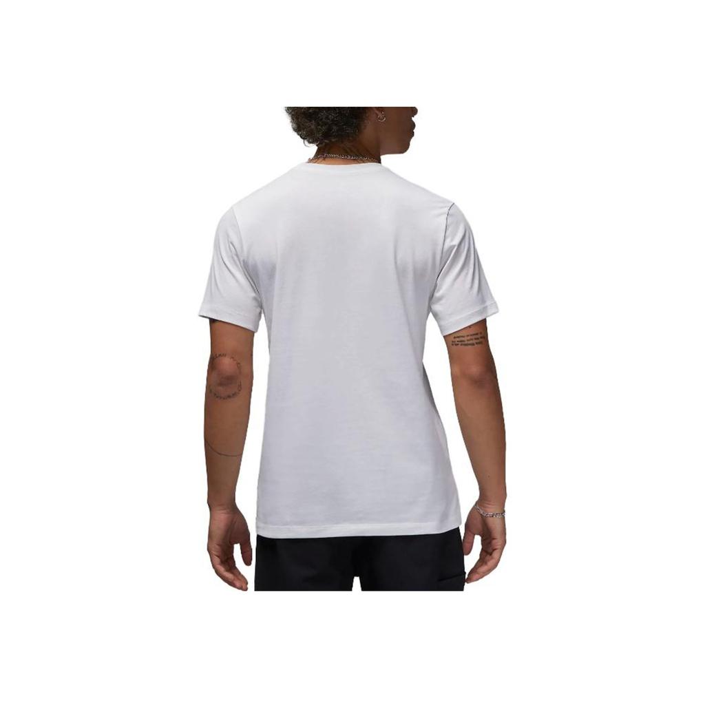 Jordan American Retro Casual Letter Print Cool Round Neck Short Sleeve T-Shirt Men Tops White DX9594-100
