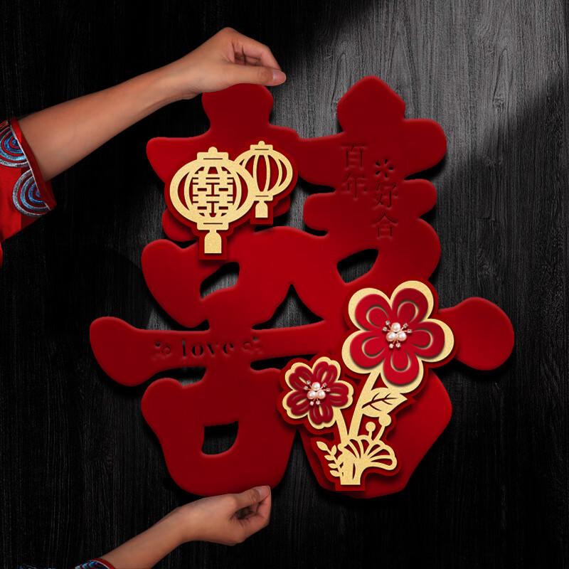 Wedding  Xi  Character Door Sticker