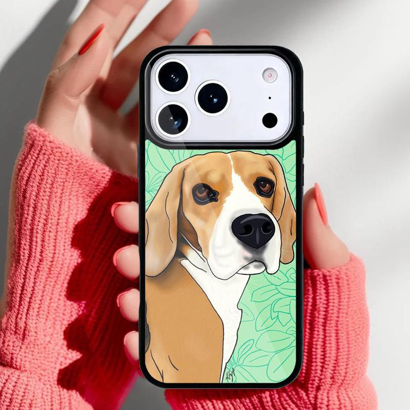 

Чехол для телефона с изображением собаки Бигль для iPhone 17 16 15 14 13 Pro Max Задняя крышка для 12 11 Pro Coque iPhone 16 Plus