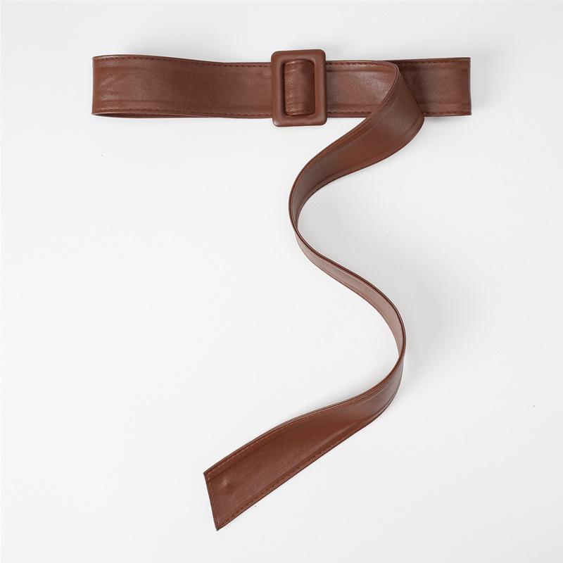 Women's Soft Leather Windbreaker Cuffs with Straps - Lace-Up, Decorative Cloth Accessory