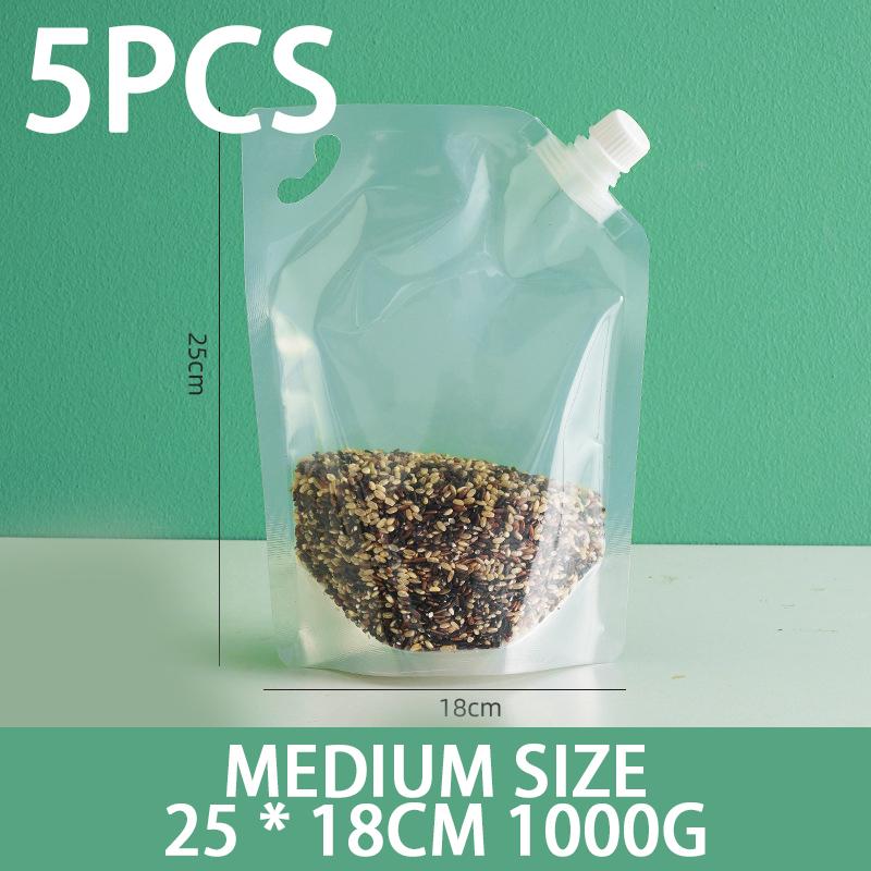 Герметичная портативная сумка для упаковки пищевых продуктов защита от насекомых и влаги сумка для хранения на кухне герметичная упаковочная сумка для риса 1570₽