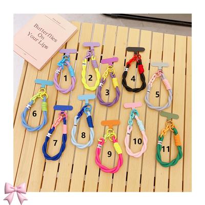 Lanière Universelle pour Téléphone Portable Lanière Anti-Perte avec Cordon de Cou Coloré Détachable Cordon de Sécurité pour Téléphone Portable Chaîne Porte-Clés Corde