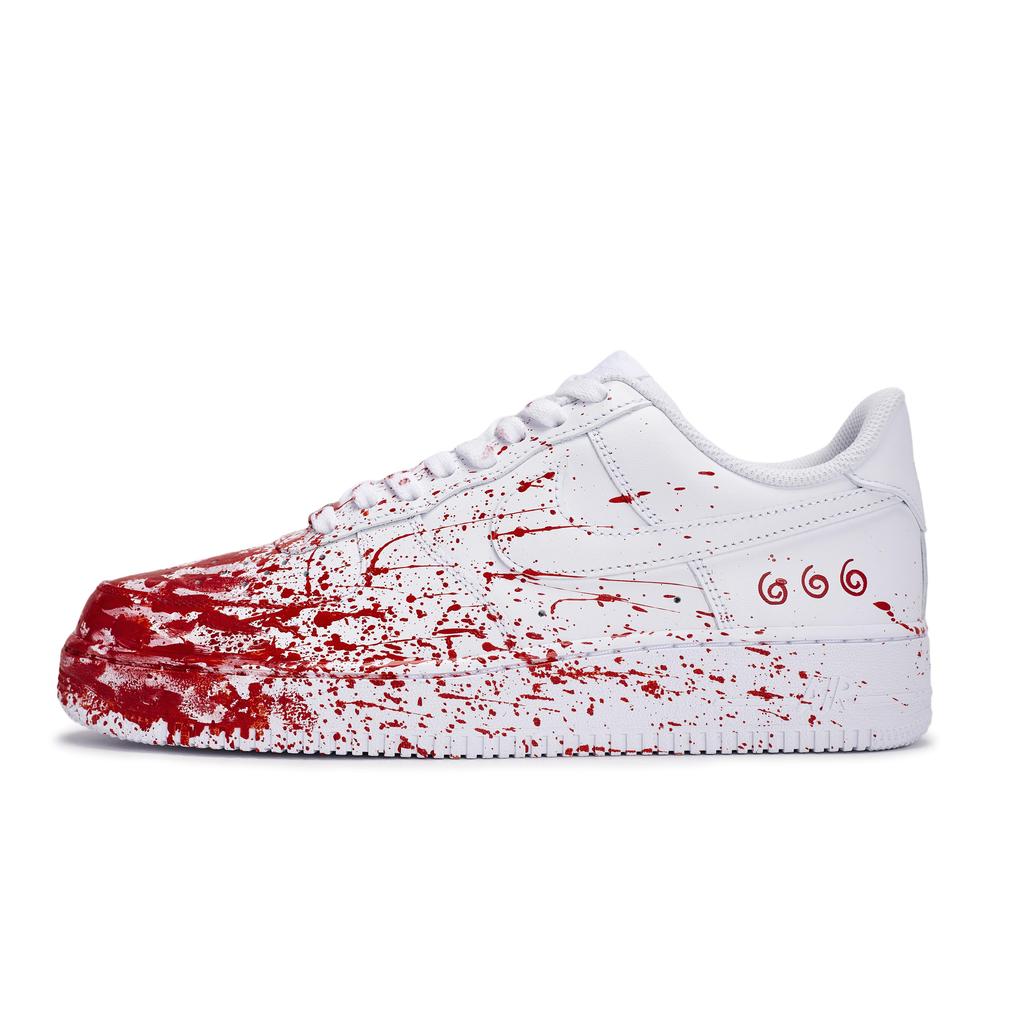 Nike Air Force 1 Distressed Scene, Special Shoe Box Slip Resistant Abrasion Resistant Low top Skateboard Shoes Unisex CW2288-111(Team80-S-BOX)