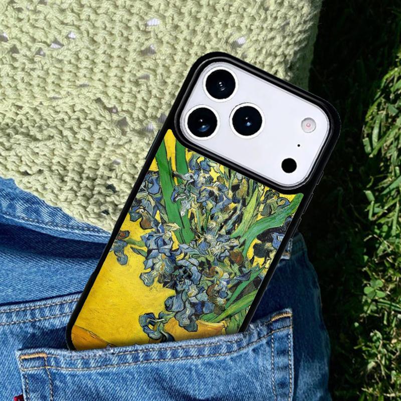 Van Gogh Series Phone Case For iPhone 17 AIR 16 Pro Max 15 14 Pro 11 12 13 Shockproof Silicone Cover