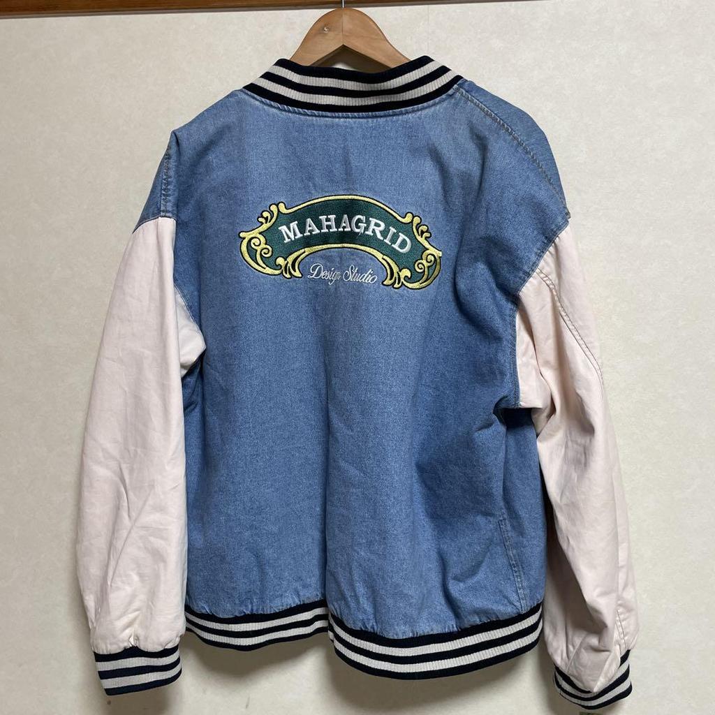 [USED] Mahargrid. Stadium Jacket M Straykids Reno Wears