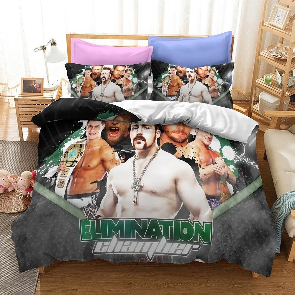Wrestling Gladiators Bedding Set For Bedroom Soft Modern Bedspreads Comefortable Kids Duvet Cover Quilt Cover And Pillowcase