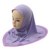 Easy To Wear Girls Instant Hijab Scarf Muslim Hijabs Handmade Flower Amira Lovely Flower Headscarf Turban for 2-6 Years Kids