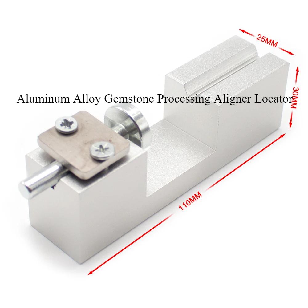 

1 шт. Алюминиевый сплав Обработка драгоценных камней Выравниватель Локатор Уровень Сиденье Инструмент для обработки ювелирных изделий Уровень для приклада Вертикальный Горизонтальный