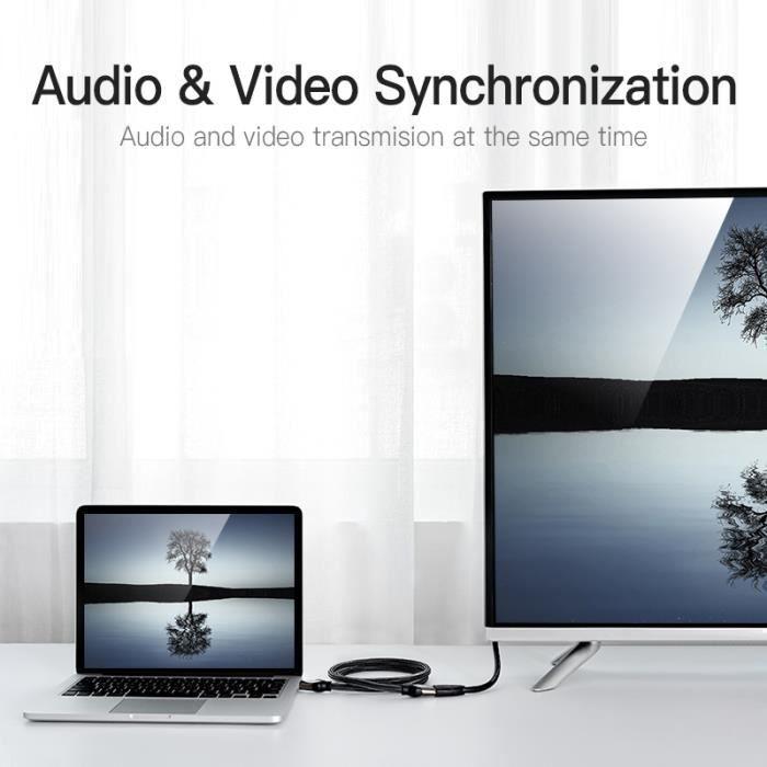 VENTION Extension Cable HDMI mâle vers femelle 4K @ 60Hz 3m