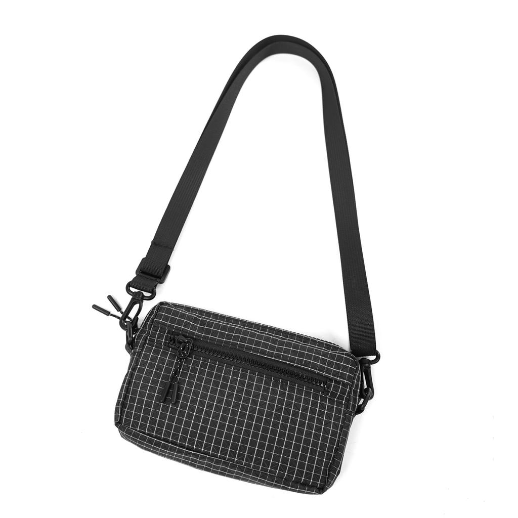 Borsa da donna, borsa a tracolla e borsa a tracolla casual, borsa da moto unisex in stile Hg Kg, piccola borsa a tracolla unisex a quadri.