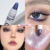 White Matte Highlighter & Eye Brightener Pencil – Waterproof, One-Stroke Shaping for Corner & Eyeshadow