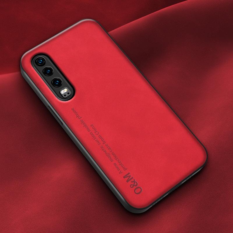 

Розкішний магнітний шкіряний чохол для Huawei P20 P30 Pro P30 Lite Силіконовий чохол для телефону Huawei P40 P50 Pro P40 Lite Coque P30 червоний
