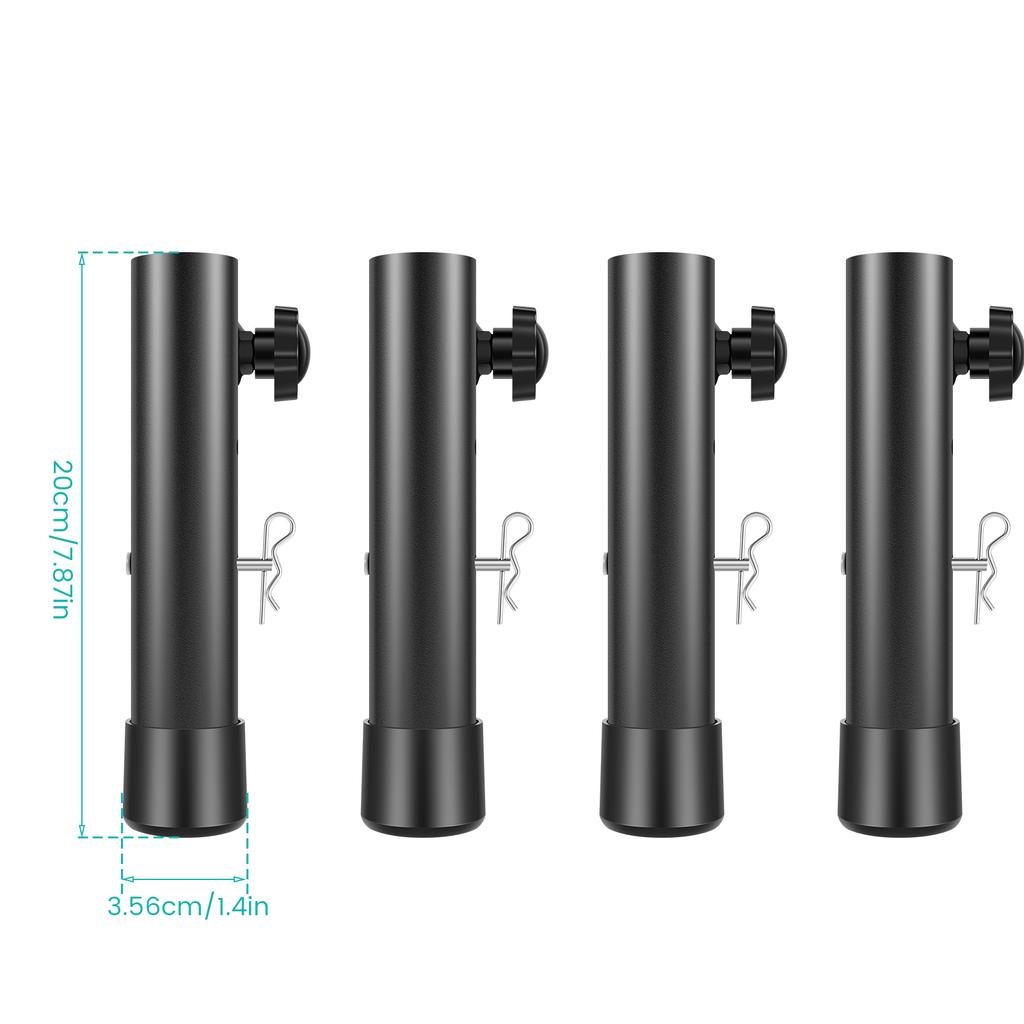 4PCS Table Folding Support Leg Adjustable Furniture Leg Metal Bed Leg Coffee Table Leg Sofa Legs Invisible Feet Replacement Foot