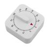 Square Mechanical Timer 3 Seconds Ring For Cooking
