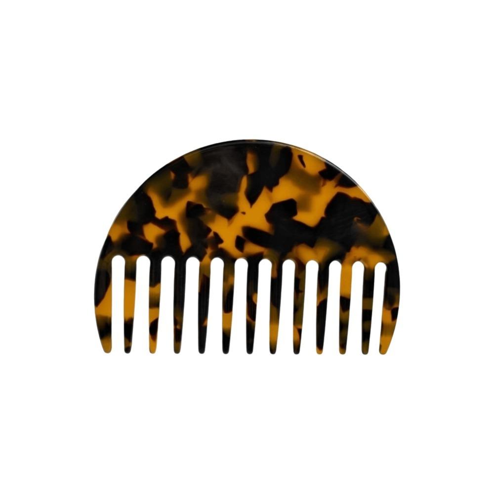 Acetate Hair Styling Combs Half-Round Grooming Comb Salon Hair Styling Tool