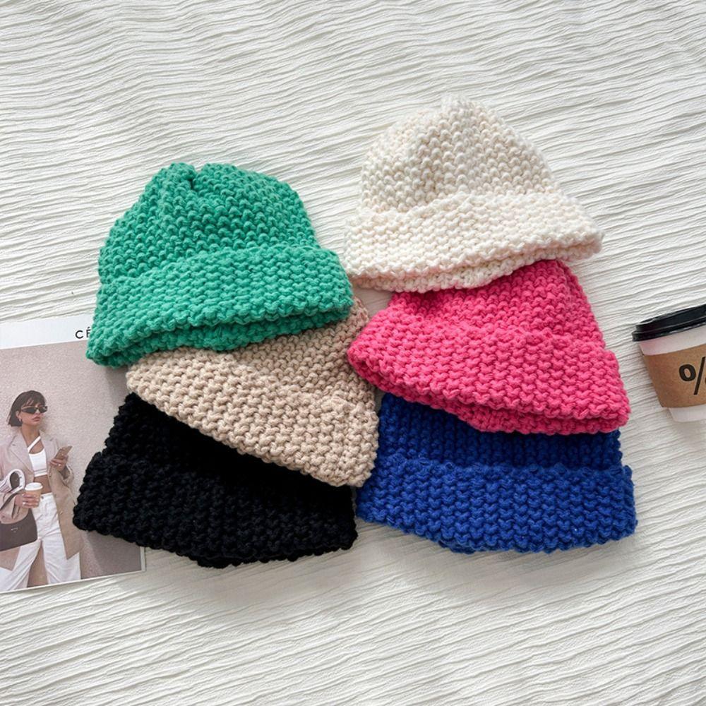 

Утолщенная шерстяная шапка с принтом ананаса, универсальная кепка, повседневная шерстяная шапка, зимняя