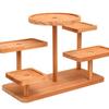 Solid Wood Tiered Display Stand for Jewelry, Ornaments, Snacks & Succulents