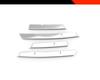 Stainless Steel Decorative Strip for Suzuki 25 Fronx Front Bumper Grille
