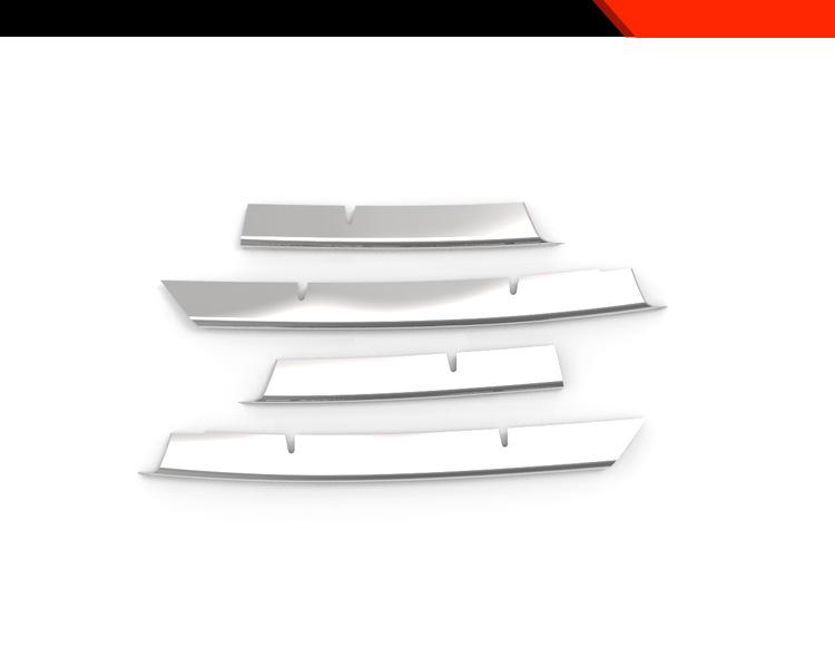 Stainless Steel Decorative Strip for Suzuki 25 Fronx Front Bumper Grille