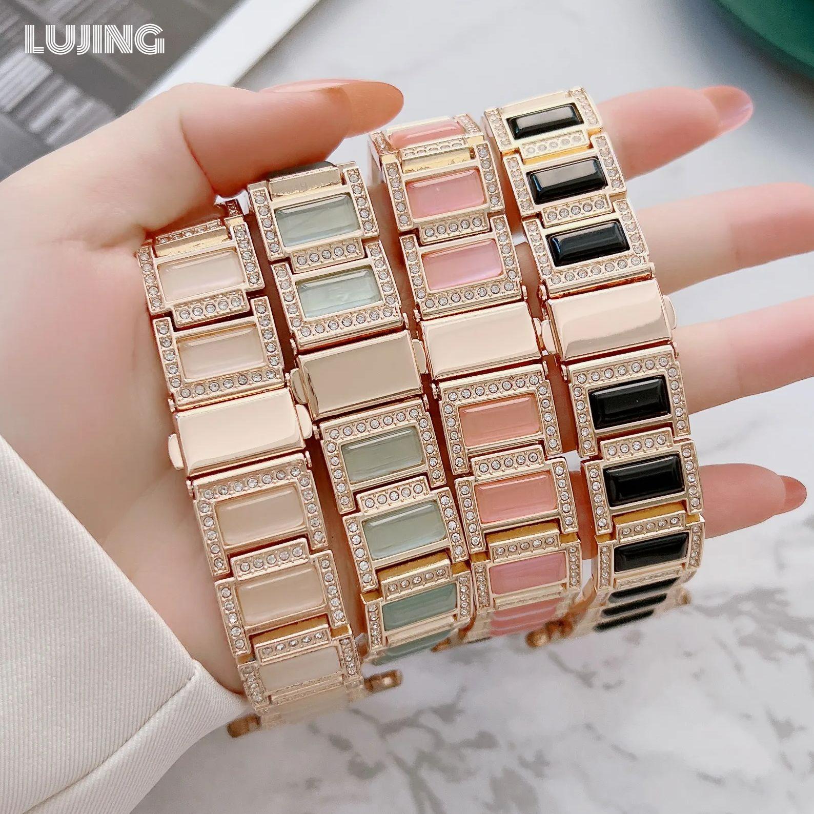 

Ремешок из алмазного металла для Apple Watch S10 46 мм Ultra2 49 мм, ремешок Correa для часов iWatch Series 9 8 7 6 5 SE 45 мм 44 мм 42 мм 40 мм 38 мм, ремешок с ювелирными камнями 38mm 40mm 41mm Rose gold